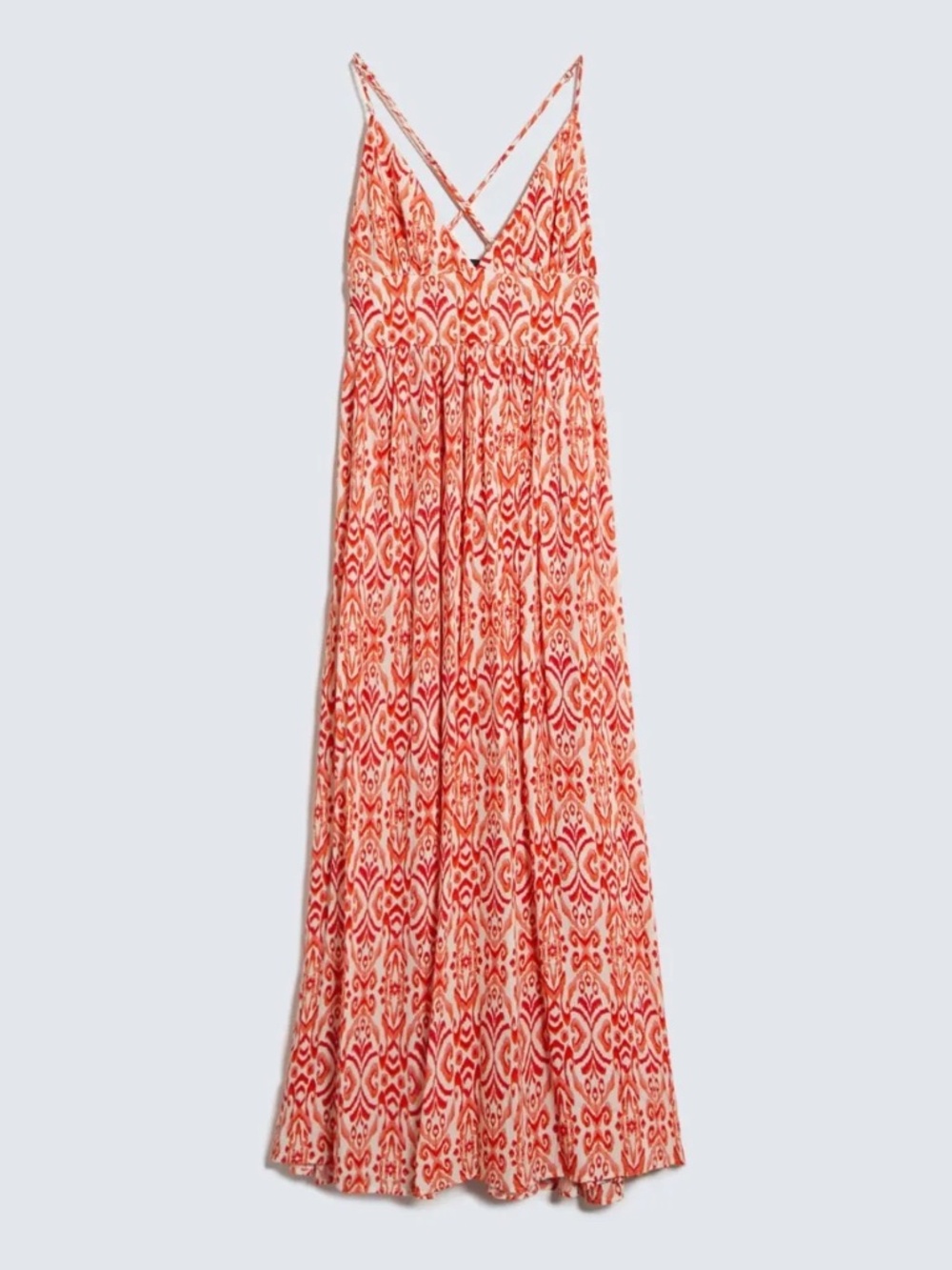 SEVEN SEVEN Tribal Print Midi Dress